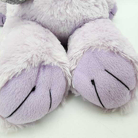 Bear Factory Hippo Plush 17" Light Purple Hippopotamus Stuffed Animal Toy 2001 - Picture 3 of 9